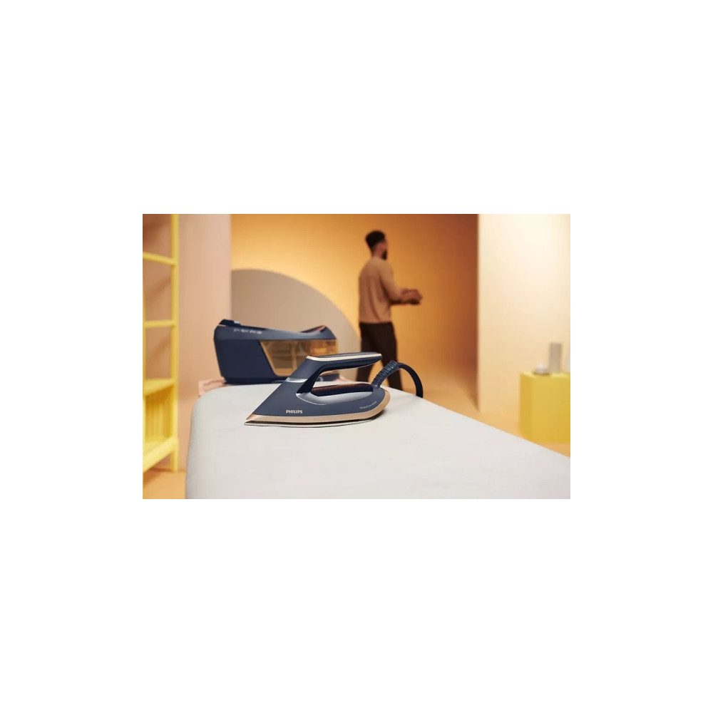 Produktbild för Philips PerfectCare 6000 Series PSG6066 - strykjärn med separat ånggenerator - sula SteamGlide Advanced