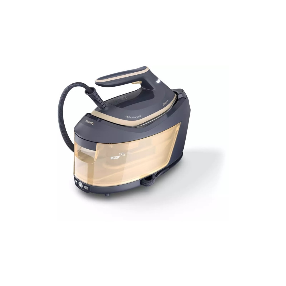 Produktbild för Philips PerfectCare 6000 Series PSG6066 - strykjärn med separat ånggenerator - sula SteamGlide Advanced