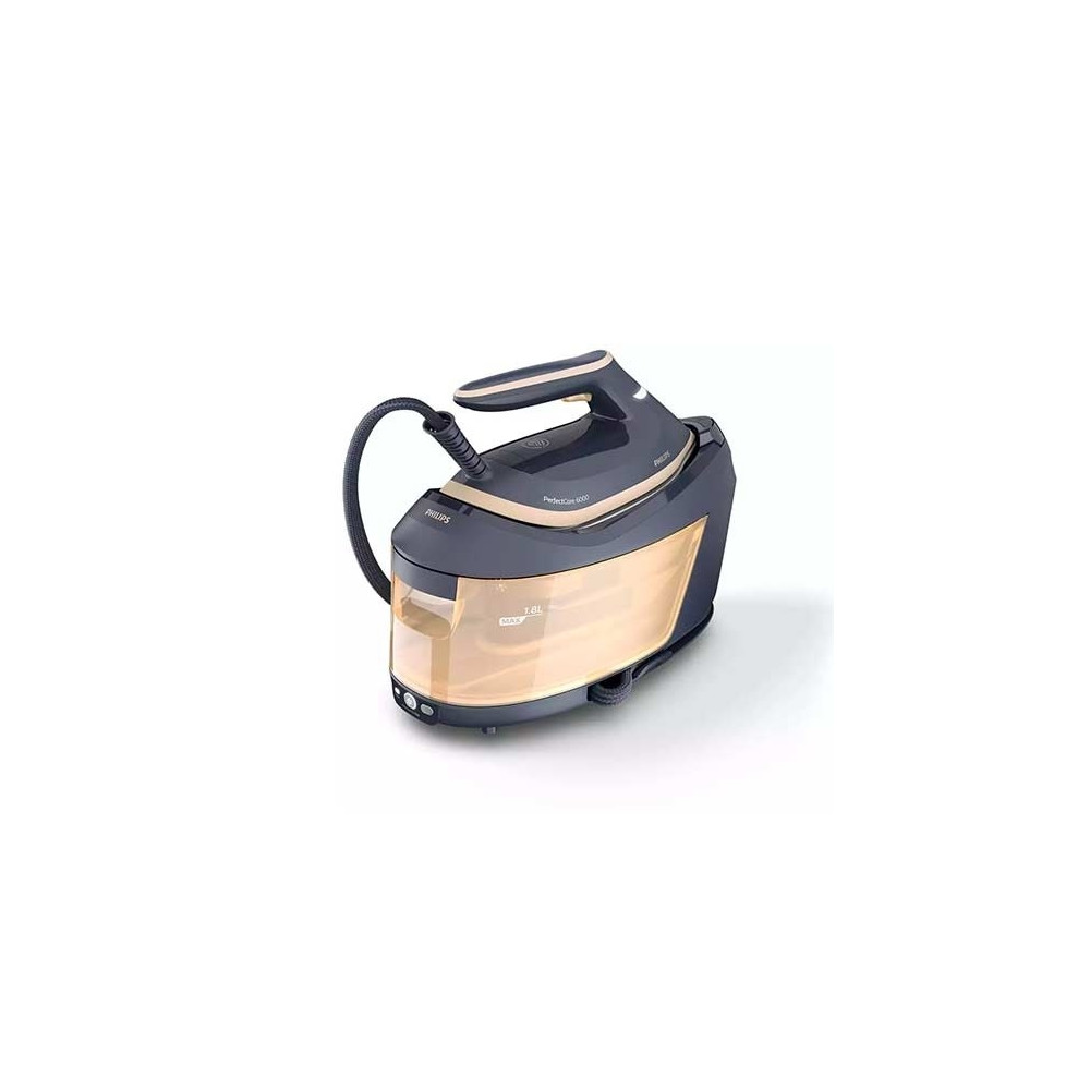 Produktbild för Philips PerfectCare 6000 Series PSG6066 - strykjärn med separat ånggenerator - sula SteamGlide Advanced