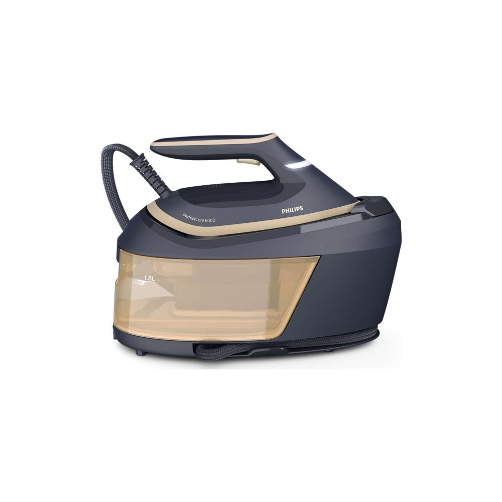 Produktbild för Philips PerfectCare 6000 Series PSG6066 - strykjärn med separat ånggenerator - sula SteamGlide Advanced