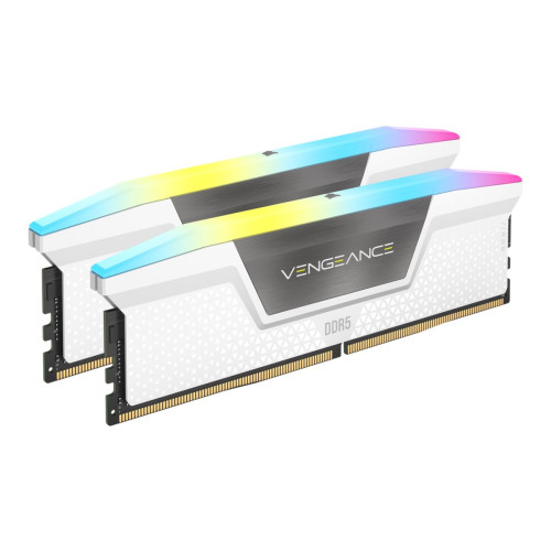 Corsair CORSAIR Vengeance RGB - DDR5 - sats - 32 GB: 2 x 16 GB - DIMM 288-pin / PC5-48000
