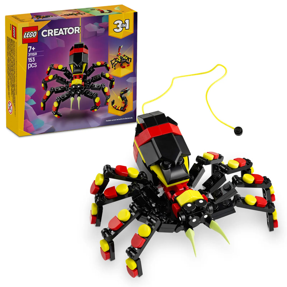 Produktbild för LEGO® Creator 3 v 1 31159 Wild Animals: Surprising Spider