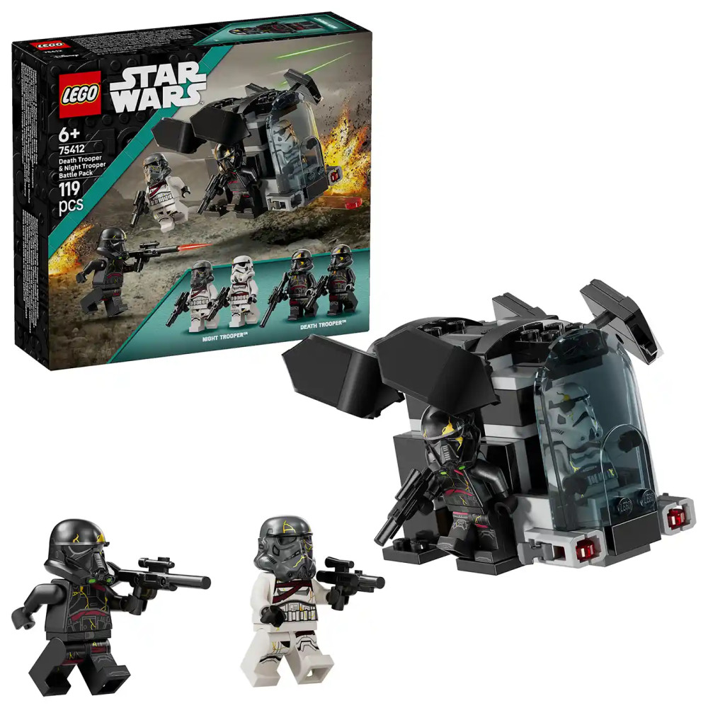Produktbild för LEGO® Star Wars™ 75412 Bitevní balíček: Death Trooper a Night Trooper