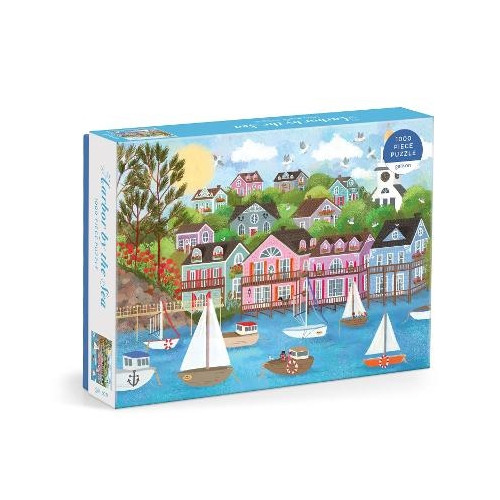 Galison Joy Laforme Harbor by the Sea 1000 Piece Puzzle (bok, eng)