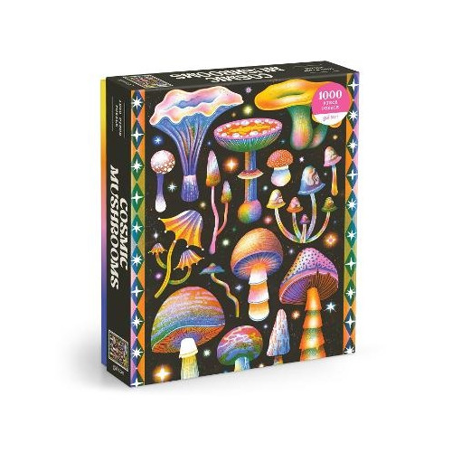 Galison Cosmic Mushrooms 1000 Piece Puzzle