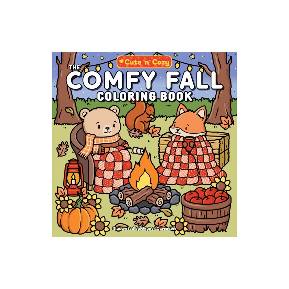 Produktbild för The Comfy Fall Coloring Book (häftad, eng)