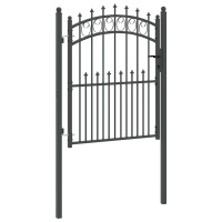 Produktbild för Stängsel Grind med Spikar EMMEN 150 x 100 cm
