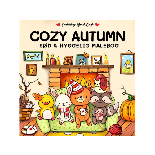 Legind Målarbok: Cozy Autumn