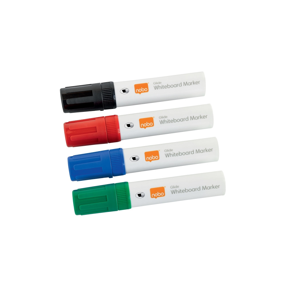 Produktbild för Whiteboardpenna Nobo Glide Jumbo med sned spets