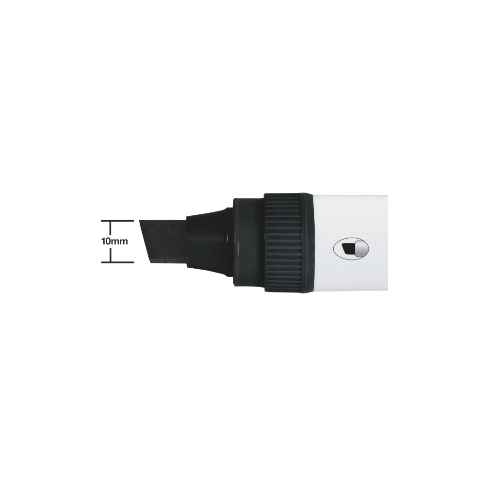 Produktbild för Whiteboardpenna Nobo Glide Jumbo med sned spets