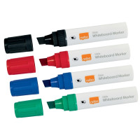 Produktbild för Whiteboardpenna Nobo Glide Jumbo med sned spets