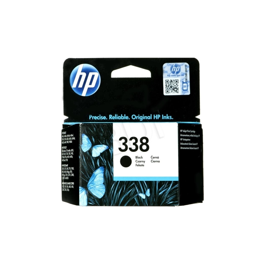 Produktbild för HP 338 - svart - original - bläckpatron