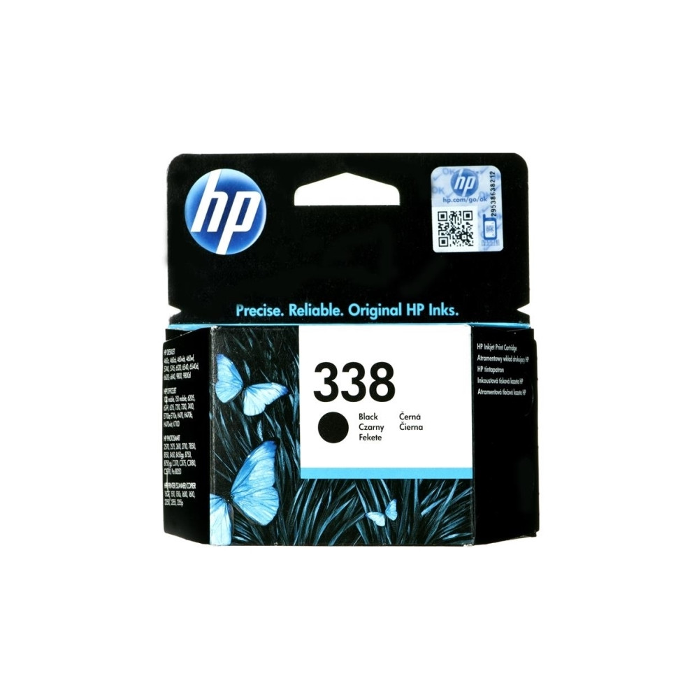 Produktbild för HP 338 - svart - original - bläckpatron