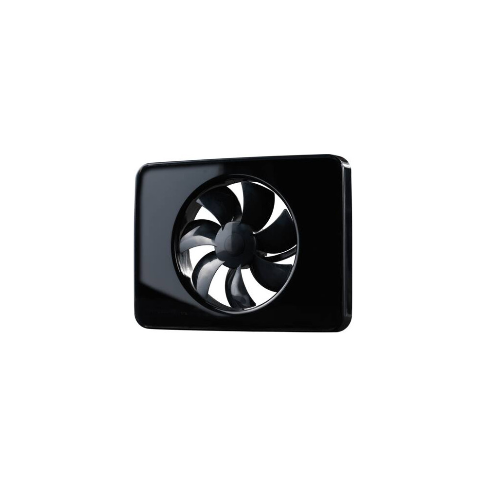Produktbild för FRESH ventilator Intellivent® 2.0 svart för tids-, hastighet...