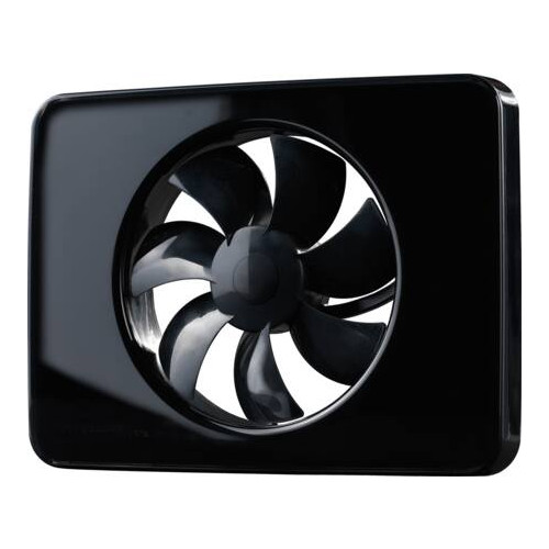FRESH FRESH ventilator Intellivent® 2.0 svart för tids-, hastighet...