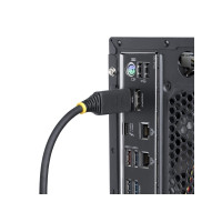 Produktbild för StarTech.com 35ft (10.6m) Active HDMI Cable w/Gripping Connectors - HDMI-kabel med Ethernet - 10.6 m