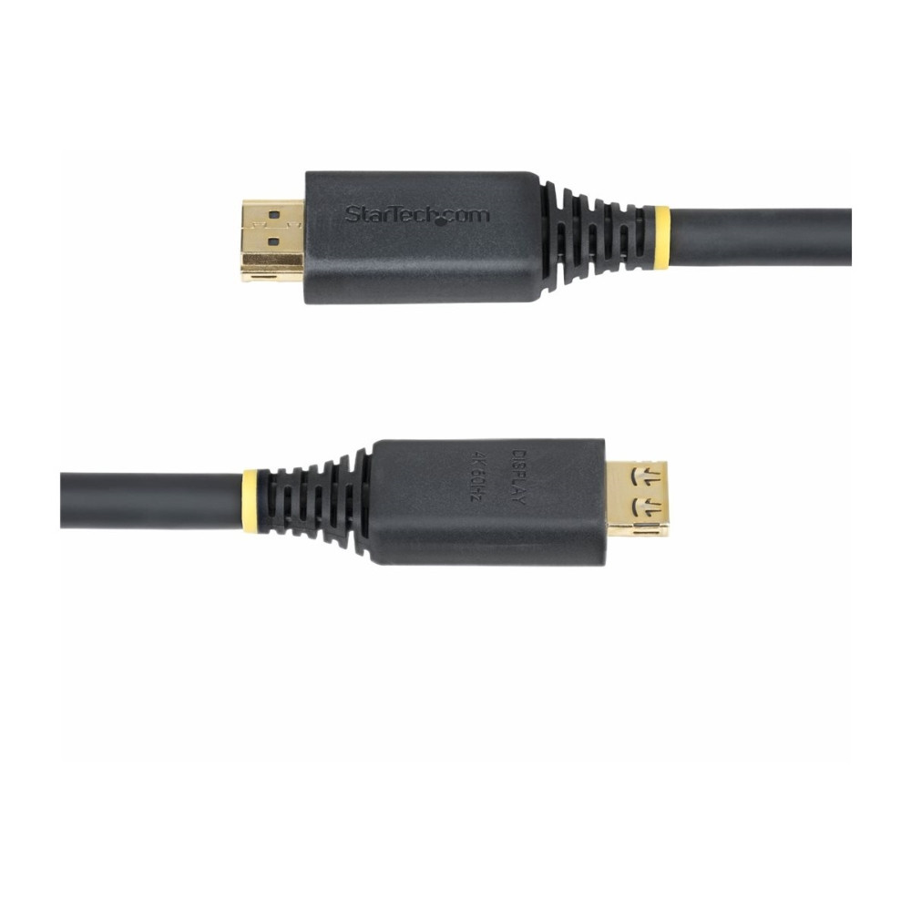 Produktbild för StarTech.com 35ft (10.6m) Active HDMI Cable w/Gripping Connectors - HDMI-kabel med Ethernet - 10.6 m