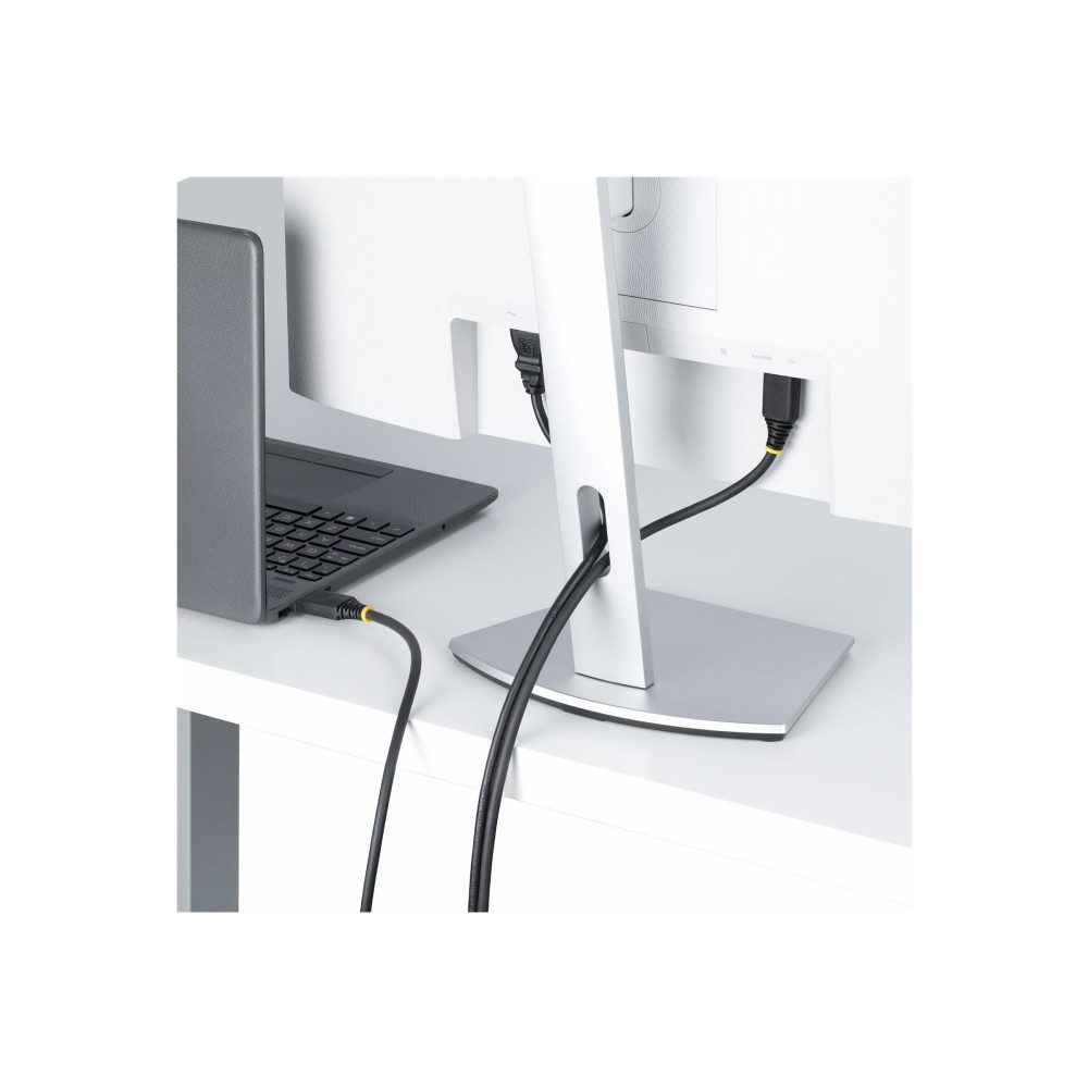 Produktbild för StarTech.com 35ft (10.6m) Active HDMI Cable w/Gripping Connectors - HDMI-kabel med Ethernet - 10.6 m