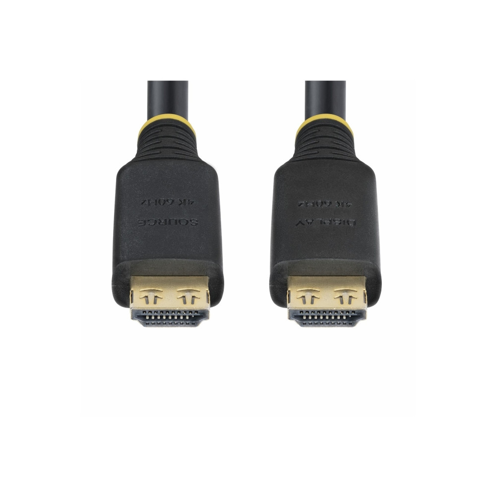 Produktbild för StarTech.com 35ft (10.6m) Active HDMI Cable w/Gripping Connectors - HDMI-kabel med Ethernet - 10.6 m