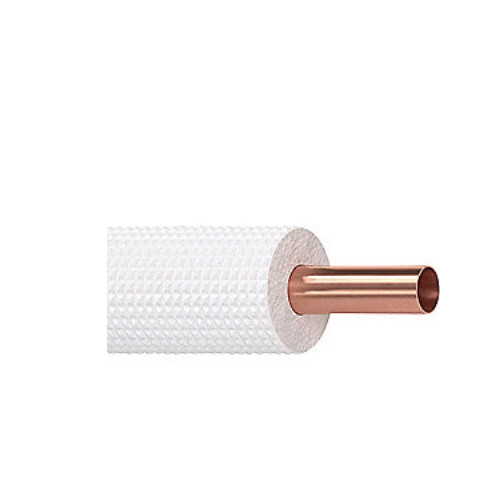 HALCOR Grundisolerade kopparrör 1,0 mm, utan fläns och koppling, 20...