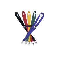 Produktbild för DURABLE brickhalsband - svart (paket om 10)