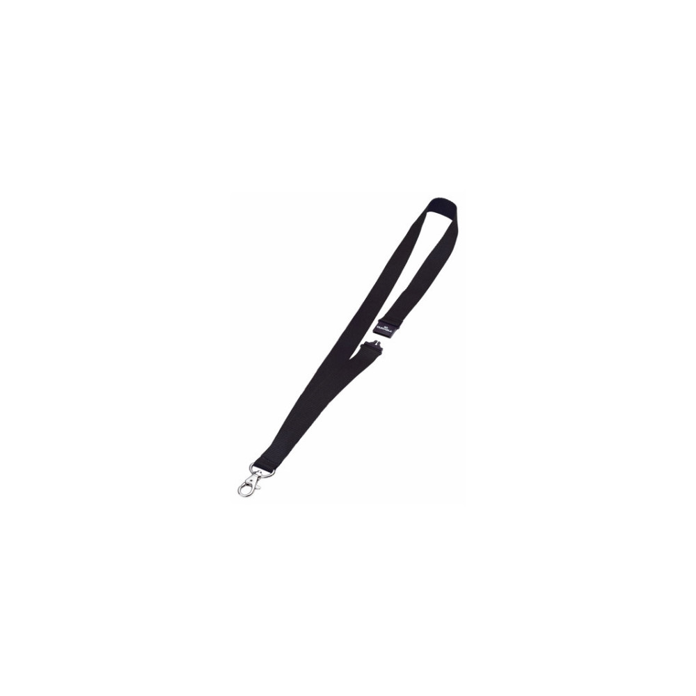 Produktbild för DURABLE brickhalsband - svart (paket om 10)