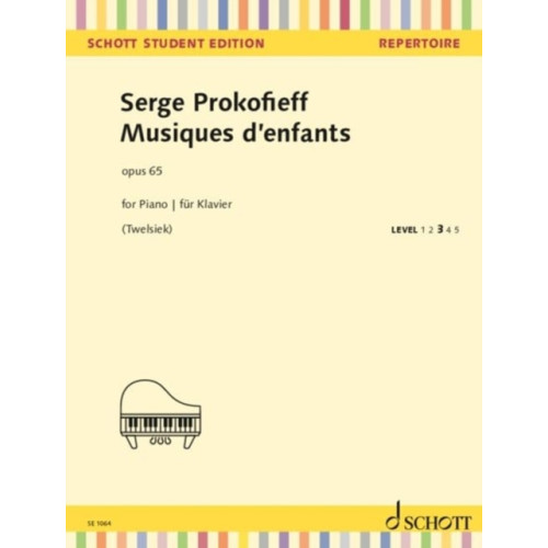 Hal Leonard Corp Prokofieff: Musiques D'enfants Op. 65 for Piano (häftad, eng)
