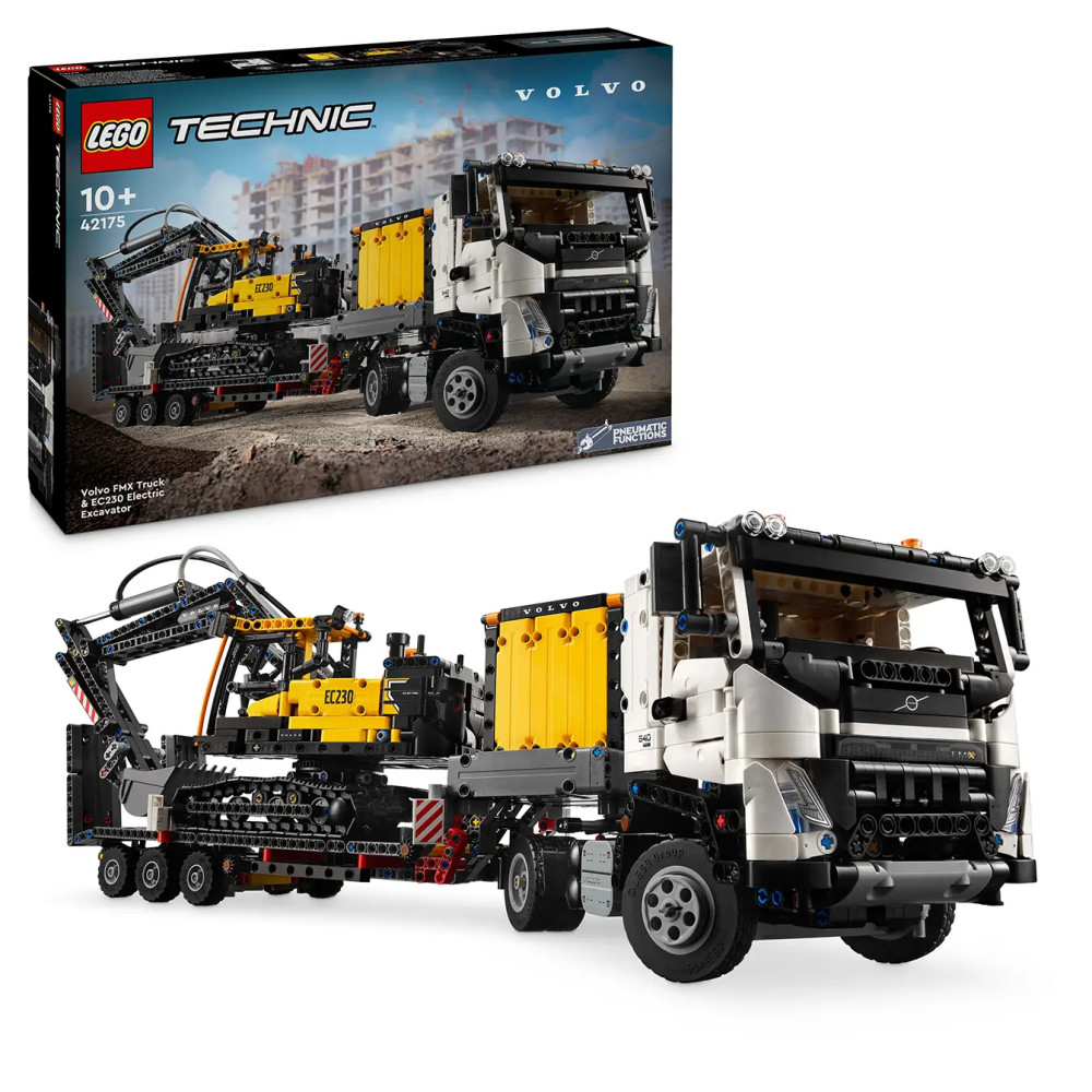 Produktbild för LEGO® Technic 42175 Volvo Fmx Truck & EC230 Electric Excavat