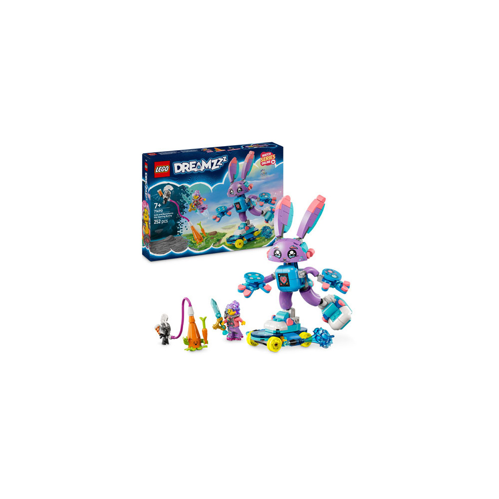 Produktbild för LEGO® DREAMZzz™ 71490 Izzie And Bunchurro The Gaming Bunny