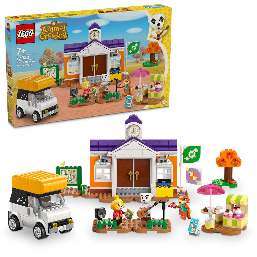 Produktbild för LEGO® Animal Crossing™ 77052 K.K.'s Concert At The Plaza