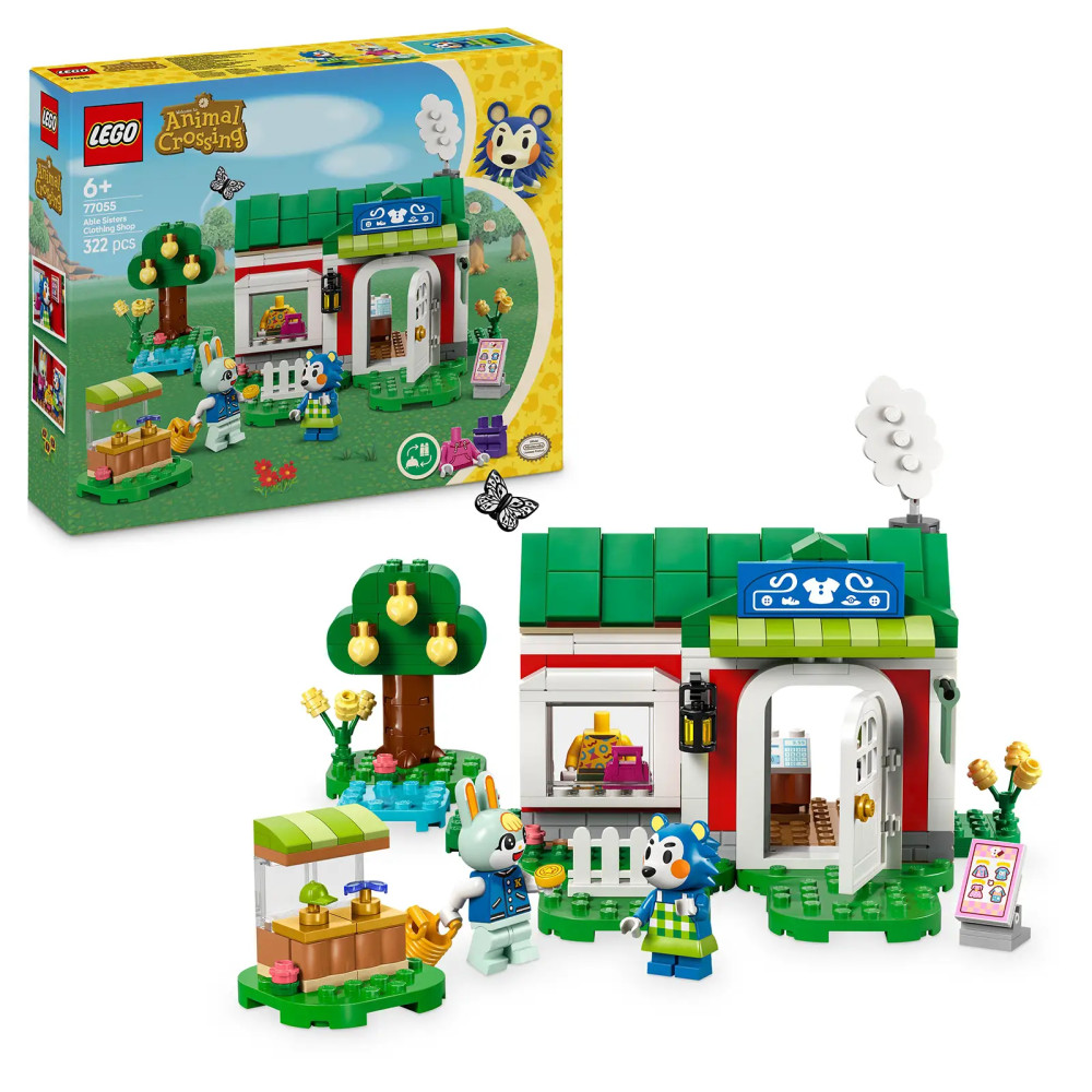 Produktbild för LEGO® Animal Crossing™ 77055 Able Sisters Clothing Shop