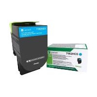 Produktbild för Lexmark X417 - Lång livslängd - cyan - original - tonerkassett - LCCP, LRP