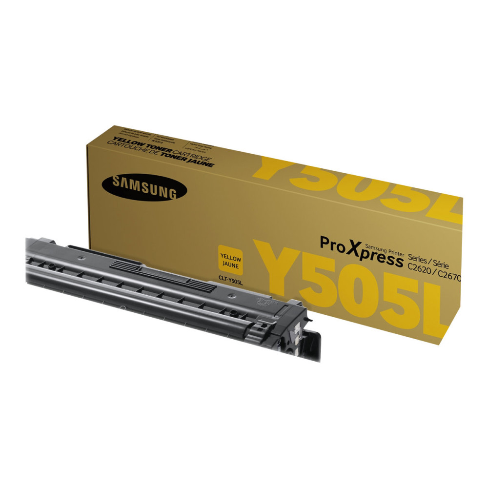 Produktbild för HP CLT-Y505L - Lång livslängd - gul - original - tonerkassett (SU512A)