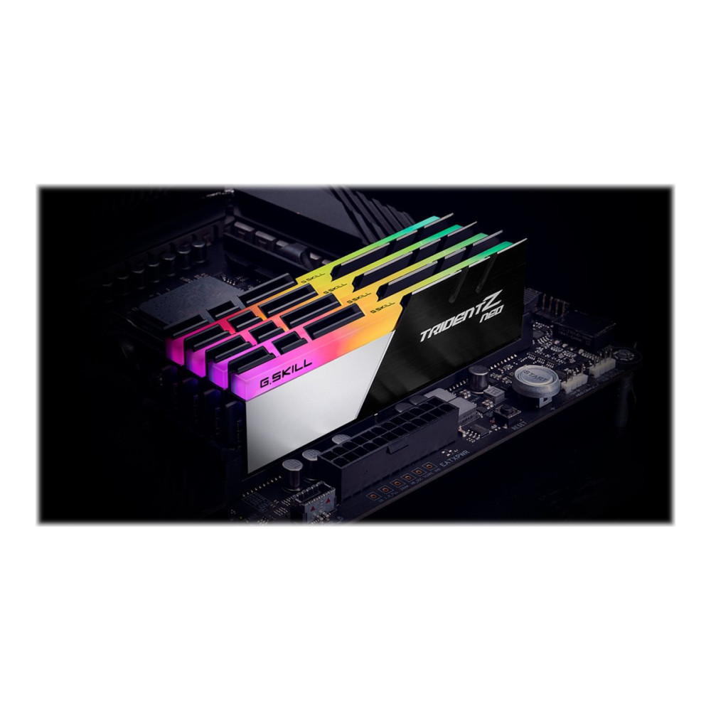 Produktbild för G.Skill TridentZ Neo Series - DDR4 - sats - 16 GB: 2 x 8 GB - DIMM 288-pin - 3600 MHz / PC4-28800 - ej buffrad