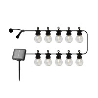 Produktbild för Sirius Home 69601, Ljusdekoration, slinga, Svart, 10 lampor,...