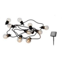 Produktbild för Sirius Home 69601, Ljusdekoration, slinga, Svart, 10 lampor,...
