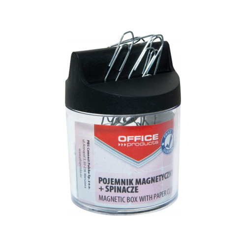 Office Products Office Products magnetiskt fack för gem, rund, med gem, tran...