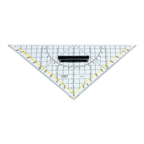 LINEX Linex 2621GH - triangel - klar - polystyren