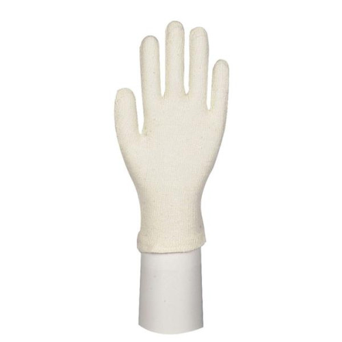 Abena Textilhandske, ABENA, 10, natur, bomull/polyester, interlock