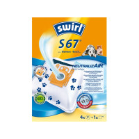 Produktbild för Swirl S 67 / 99775 Dammsugarpåsar