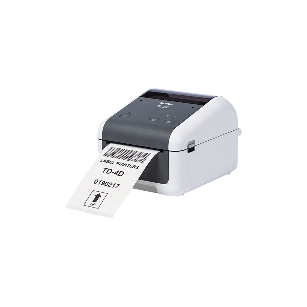 Produktbild för Brother TD-4210D - etikettskrivare - svartvit - direkt termisk