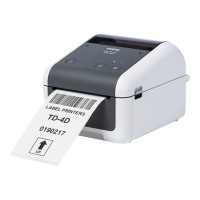 Produktbild för Brother TD-4210D - etikettskrivare - svartvit - direkt termisk