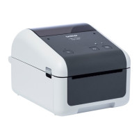 Produktbild för Brother TD-4210D - etikettskrivare - svartvit - direkt termisk