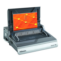 Produktbild för Spiralbindningsmaskin Fellowes Galaxy-E 500