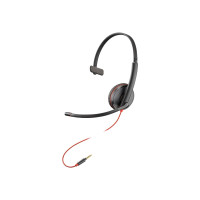 Produktbild för HP Poly Blackwire 3215 - headset - 3,5 mm kontakt, USB-C