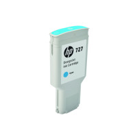 Produktbild för HP 727 - hög kapacitet - cyan - original - DesignJet - bläckpatron