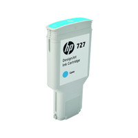 Produktbild för HP 727 - hög kapacitet - cyan - original - DesignJet - bläckpatron