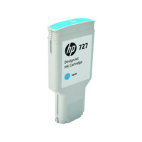 Produktbild för HP 727 - hög kapacitet - cyan - original - DesignJet - bläckpatron