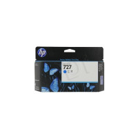 Produktbild för HP 727 - hög kapacitet - cyan - original - DesignJet - bläckpatron