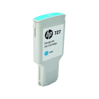 Produktbild för HP 727 - hög kapacitet - cyan - original - DesignJet - bläckpatron